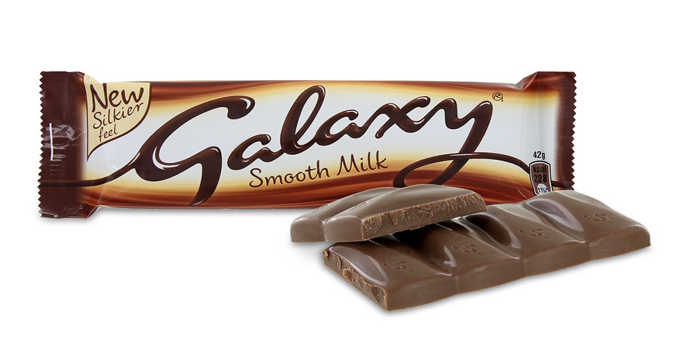 Ingredients of galaxy chocolate: